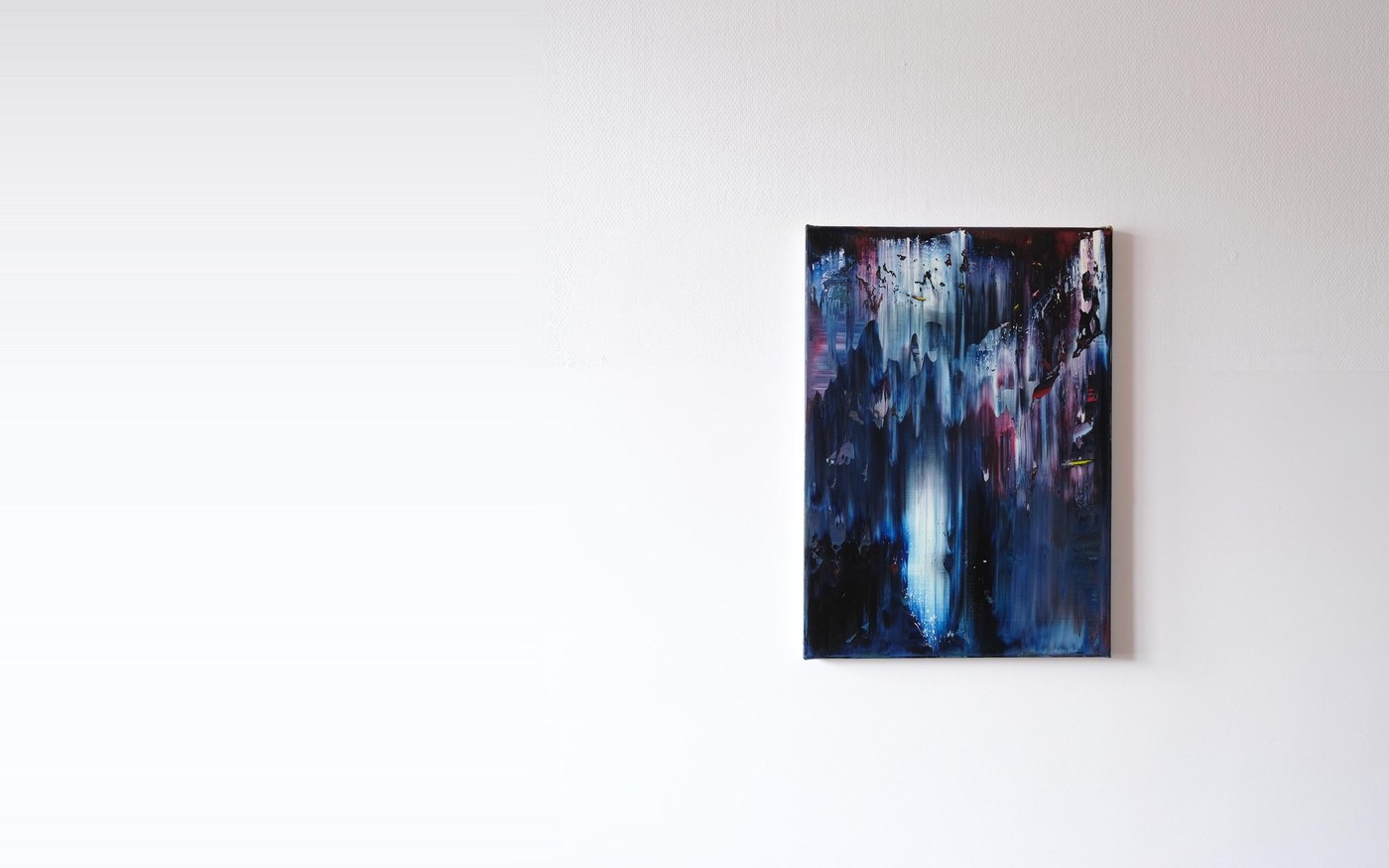 Stephan Schön — Abstraktes Bild 2-3, 2020, Öl auf Leinwand, 70 × 50 cm