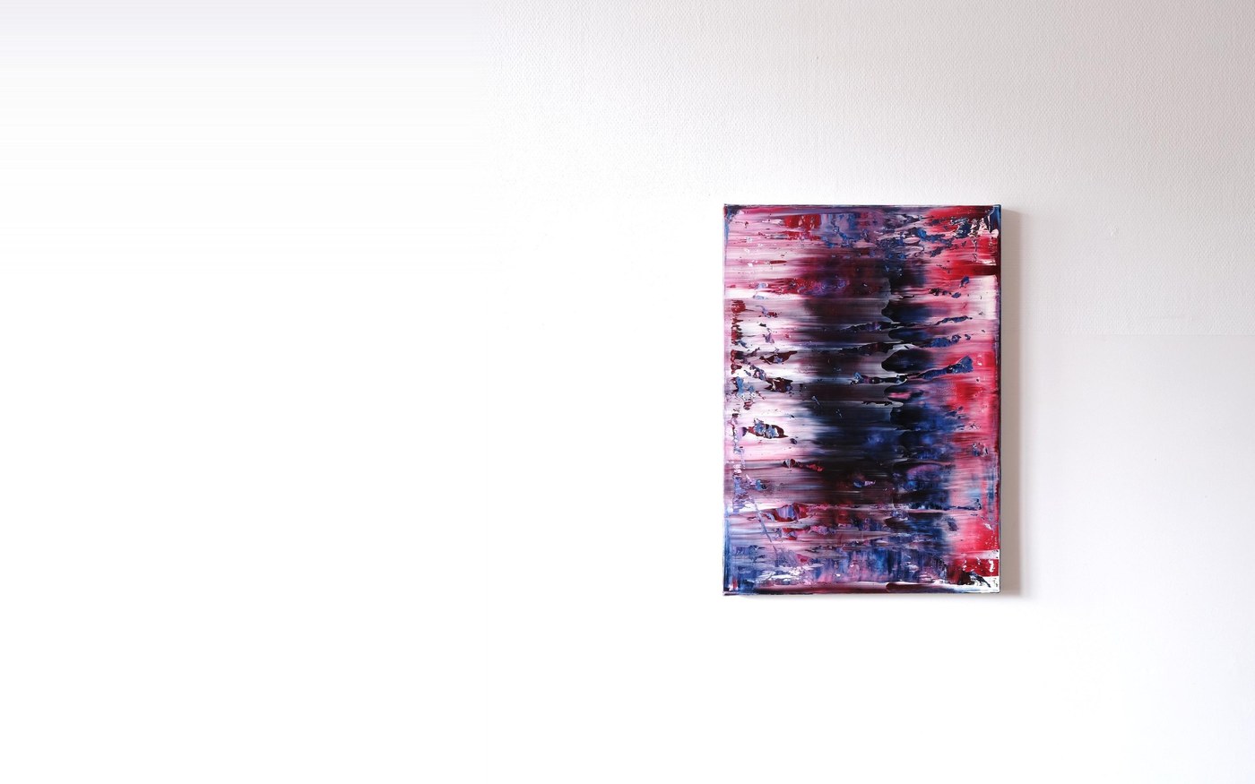 Stephan Schön — Abstraktes Bild 2-6, 2020, Öl auf Leinwand, 70 × 50 cm